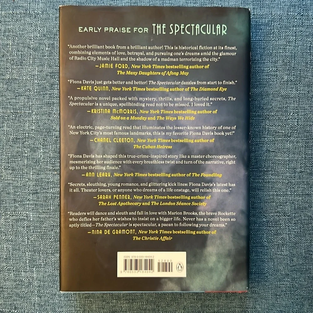 The Spectacular By Fiona Davis